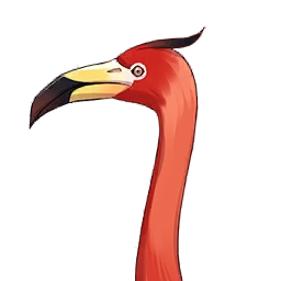 Red Flamingo image
