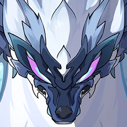 Radiant Glacial Wolf image