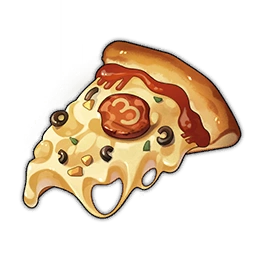 Clockie Pizza (Single Slice) image