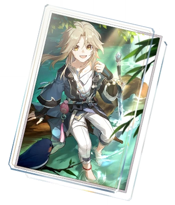 River Flows in Spring image