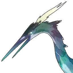 Nightmare: Cyan-Feathered Heron image